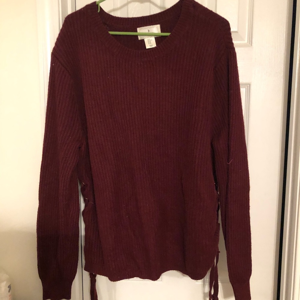 Red sweater